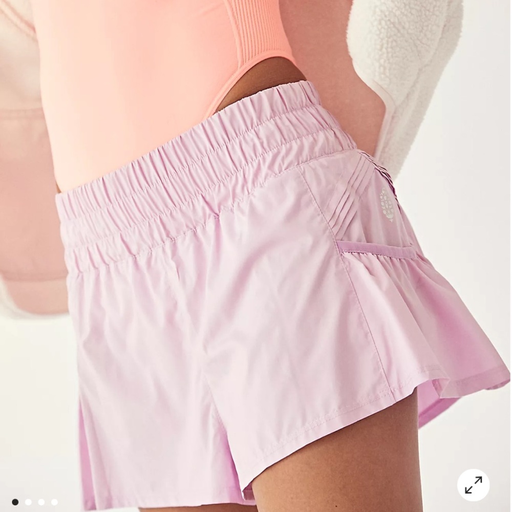 FP Movement Get Your Flirt On Shorts in Peony